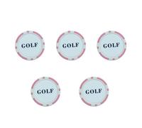 PLCPDM Golfs Ball Marker with Hat Clip Tool Professional Golfs Balls Pointers for Exact Position Marking on Greens Personality Golf Marker