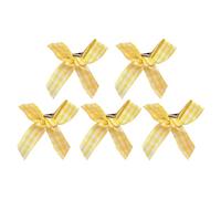 PLCPDM Hair Clip Bow 2000s Balletcore Elegant Bow Flat Clip Balletcore Hairpin Bow Elegant Hair Clip for Bunches