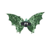 PLCPDM Halloween Bow Hair Pins Halloween Hair Bows Clip Bat Pattern Boutique Clip Halloween Barrette Accessories for Girls