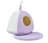 PLCPDM Hygienic Bird Rest Removable Wash Design for Tiny Birds Quick Erect Bird House for Busy Owners