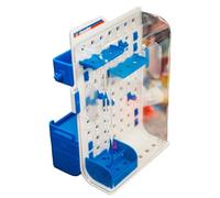 PLCPDM Interchangeable Keycap Panel | ABS PC Storage for Gaming Desks & Accessories ABS+PC Pegboard for Desk Organization