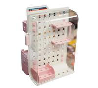 PLCPDM Interchangeable Keycap Panel | ABS PC Storage for Gaming Desks & Accessories ABS+PC Pegboard for Desk Organization