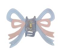 PLCPDM Internet Celebrity Taking Photo Side Braids Hair Claw with Bowknot Shape Hair Catch for Teens Braids Side Braids