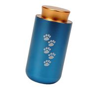 PLCPDM Memorial Ashes Urn for Lasting Love and Decors Elegant Grateful Words Carvings Sweet Words Pet Memorial Urn