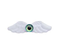 PLCPDM Novelty Hair Clip for Women Devil Eyeball Hairpin Duckbill Hairclip Cool Girl Side Clip Hair Barrettes for SideBang