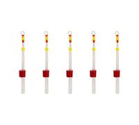 PLCPDM Of 5 Top Ice Fishing Bites Strikes Indicators Easy Installation Tool ABS Fishing Rod Tip