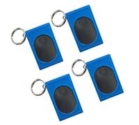 PLCPDM Pack of 4 Dog Clickers Quick and Easy Training Tool for Dog Simple Use Teaching Basic Commands Behavior Correction Training Clickers