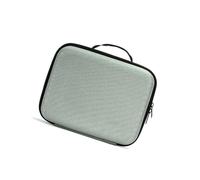 PLCPDM Portable Eggs Holder Case for Camp Meals and Picnic Packing, B | Hard Shell Design with Zipper, Handle, Wrist Loop