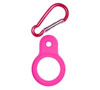 PLCPDM Portable Silicone Water Bottle Buckle with Carabiner Belt Clip Secure Bottle Hanging Strap Sports Hanger Holder Silicone Water Buckle Portable Hiking Camping