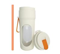 PLCPDM Portable USB Rechargeable Juicer Blenders 450ml Capacity Smoothie Maker Fruit Juicing Cup For Travel And Office Use Travel Blender