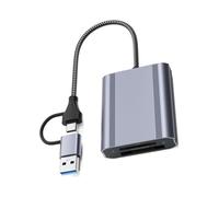 PLCPDM Professional Double Slot BE STANDARD Card Link Supporting 10Gbps Transfer Speed and Multiple PLATFORM Agreement USB CREATE USB Three Fraction Card Reader
