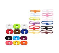 PLCPDM Reusable Silicone Glass Markers Set For Wine Glasses And Cocktails Color Suitable For Parties And Event Colorful Glass Decors