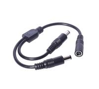 PLCPDM Safe DC7.4x5.0mm Power Splitter Cable Featuring Overload Protections Against Short Circuits and Overheating Issue Plug and Play