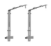 PLCPDM Space Efficient Aluminum Mixture Marinepark Light Parenthesis Silver Fish Cistern Owner with Smooth Height and Firm Hold Marinepark Light Owner Aluminum