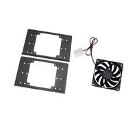 PLCPDM Universally Computer Case 3.5inch Hard Disk Mounting Bracket Design for Optimal Air Circulation and Heat Reduction Metal Fan Bracket for