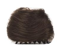 PLCPDM Women- Buns Dancer Hair Cosplay Cat-ears Hairstyle Black/Brown Headwear Ballet Dance Cosplay Accessory