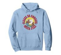 Please Be Careful With Fire Smokey Bear Vintage Sketch Pullover Hoodie