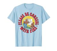 Please Be Careful with Fire Smokey Bear Vintage Sketch T-Shirt