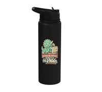 Please Be Patient I'm from The 1900s. Dinosaur Computer Stainless Steel Insulated Water Bottle