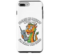 Please Be Patient I'm From The 1900s Funny Dragon Men Women Case for iPhone 7 Plus/8 Plus