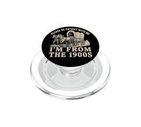 Please Be Patient I'm From The 1900s Vintage Humor PopSockets PopGrip for MagSafe