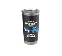 Please Be Patient with Me I'm from 1900s Vintage Video Game Stainless Steel Insulated Tumbler