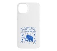 Please Be Patient With Me I'm From The 1900s Doodle Case for iPhone 14 Plus