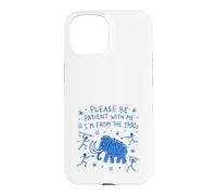 Please Be Patient With Me I'm From The 1900s Doodle Case for iPhone 15
