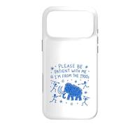 Please Be Patient With Me I'm From The 1900s Doodle Case for iPhone 17 Pro Max