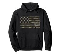 Please Be Patient With Me IM From The 1900S Fathers Day Camo Pullover Hoodie