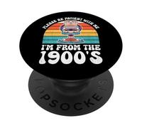 Please Be Patient With Me I'm From The 1900s Funny Kawaii PopSockets Adhesive PopGrip