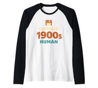 Please Be Patient with Me Im from The 1900s Funny Raglan Baseball Tee