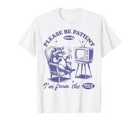 Please Be Patient With Me I'm From The 1900s Raccoon Vintage T-Shirt