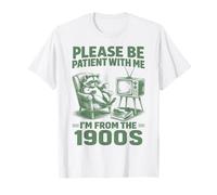 Please Be Patient With Me I'm From The 1900s Raccoon Vintage T-Shirt