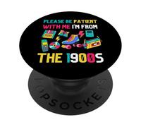 Please Be Patient With Me I'm From The 1900s Vintage 1900s PopSockets Adhesive PopGrip