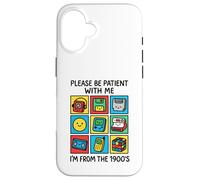 Please Be Patient With Me I'm From The 1900s Vintage 90s Case for iPhone 16