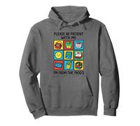 Please Be Patient With Me I'm From The 1900s Vintage 90s Pullover Hoodie
