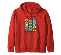 Please Be Patient With Me I'm From The 1900s Vintage 90s Zip Hoodie