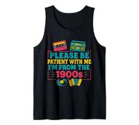please be patient with me i'm from the 1900s vintage for man Tank Top