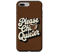 Please Chirp Quieter Funny Introvert Bird Humor Case for iPhone 7 Plus/8 Plus
