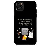 Please Do Not Annoy The Writer Novelist Author Typewriter Case for iPhone 11 Pro Max