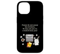 Please Do Not Annoy The Writer Novelist Author Typewriter Case for iPhone 14