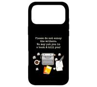 Please Do Not Annoy The Writer Novelist Author Typewriter Case for iPhone 17 Pro Max