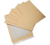 Please Do Not Bend Envelopes A6/C6 162 x 114mm Hard Board Backed Manila Mailers with Peal & Seal Strip for Mailing Shipping Posting, Storing Documents Cardbaord Backed Envelopes (10)