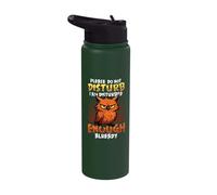 Please Do Not Disturb School Exam Learning Stainless Steel Insulated Water Bottle