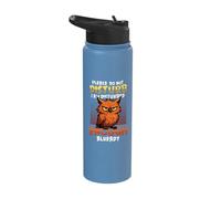 Please Do Not Disturb School Exam Learning Stainless Steel Insulated Water Bottle