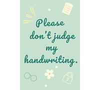 Please don’t judge my handwriting.: Pastel Dot Grid Journal