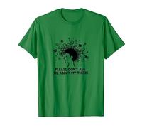 Please Don't Ask Me About My Thesis Grad Student Humor T-Shirt, Men, Kelly Green, XXL
