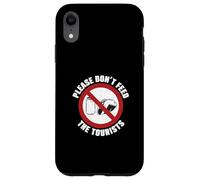 Please Don't Feed The Tourists Funny Tour Guiding Tour Guide Case for iPhone XR