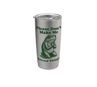 Please Don't Make Me Attend Things Stainless Steel Insulated Tumbler